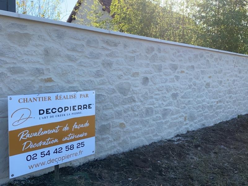Muret clôture