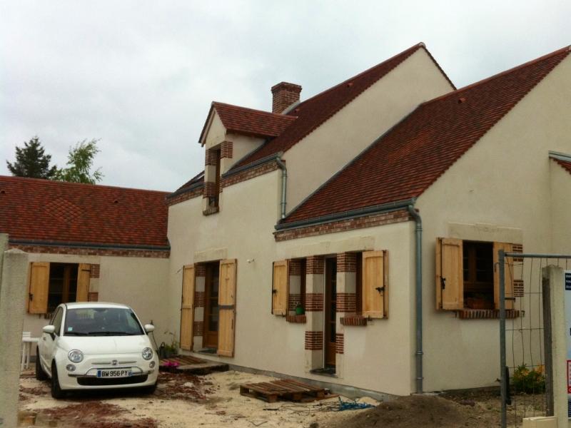 Ravalement lisse et briques