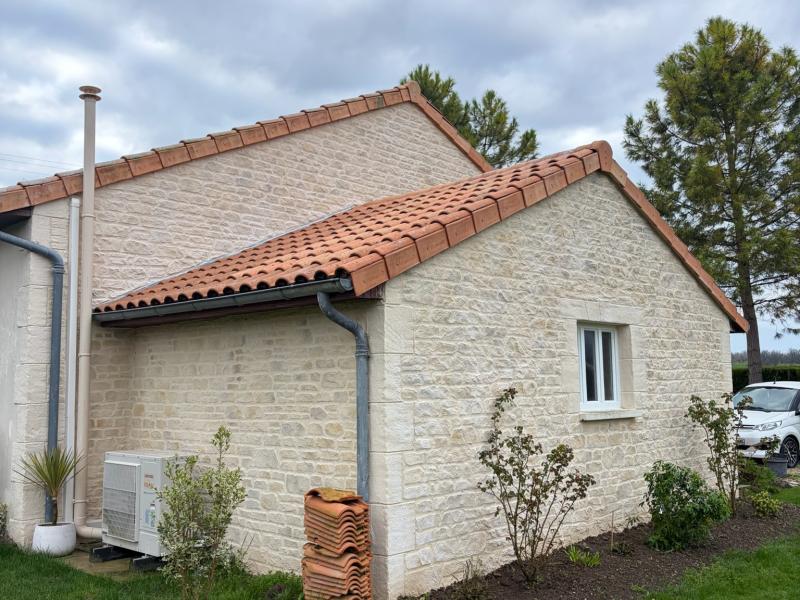 Pignon jardin après 2