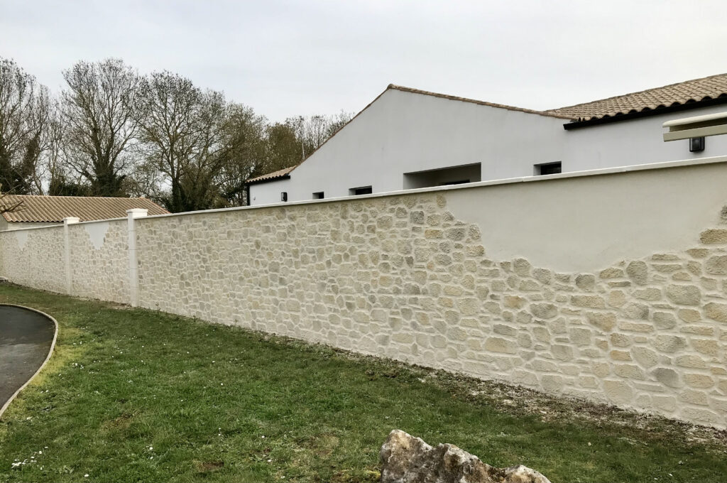 Muret de clôture Decopierre