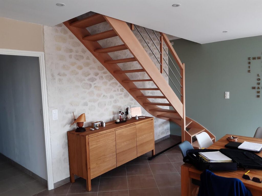 Décoration cage d&rsquo;escalier