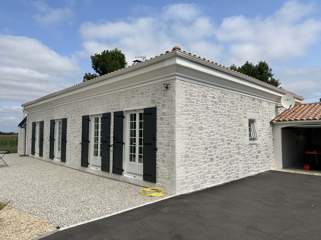 Décoration façade jardin